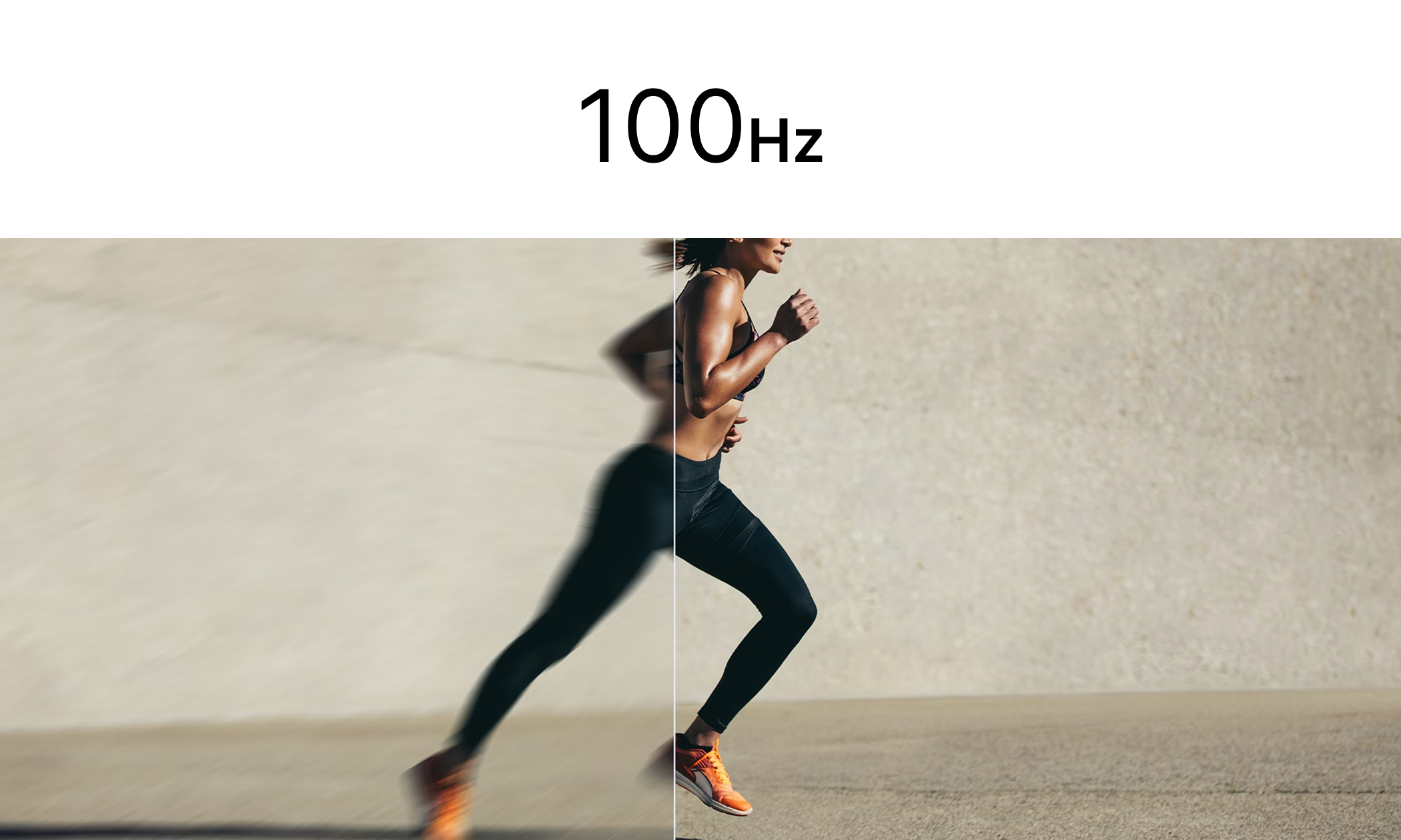 100hz.